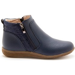 Damen Stiefeletten mit doppeltem Reißverschluss und luftgepolsterter Sohle Pédiconfort