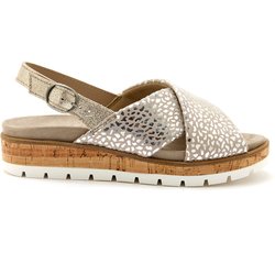 Ledersandalen für Frauen Pédiconfort
