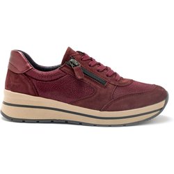 Damen Sneakers mit Reißverschluss und Schnürsenkeln Pédiconfort