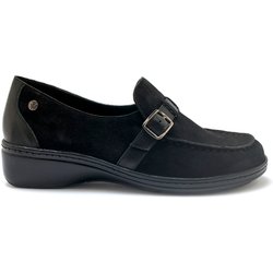 Elastische Leder-Mokassins für Damen Pédiconfort
