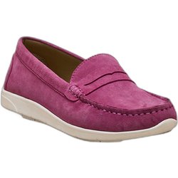 Damen Wildleder Mokassins Pédiconfort
