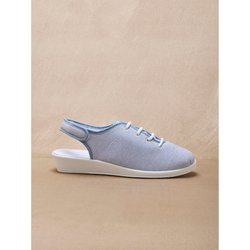Offene Stoffsandalen für Damen Pédiconfort