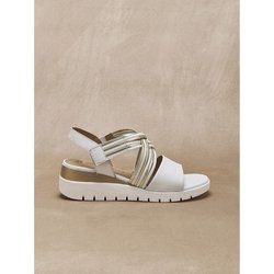 Kreuzband-Sandalen mit Klettverschluss für Damen Pédiconfort