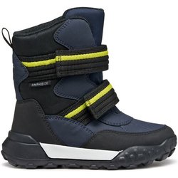 Bodenwinterstiefel aus Nylon mit Klettverschluss für Jungen Geox Trekkyup ABX
