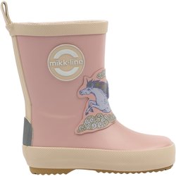 Gummistiefel für Mädchen in Babys Größe Mikk-Line 3D Patch