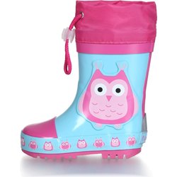 Baby-Gummistiefel für Mädchen Playshoes Owls