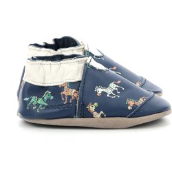 Babyschuhe für Jungen Robeez Crazy Zebra