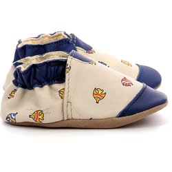 Babyschuhe für Jungen Robeez Neonfish