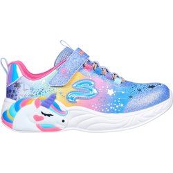Mädchen Basketball Skechers S-Lights: Unicorn Dreams
