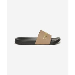 Vegan-Mädchen-Pool-Sandalen mit Logo Superdry