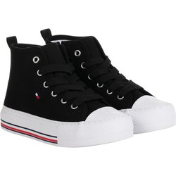 Hoher Sneakers für Mädchen Tommy Hilfiger Black