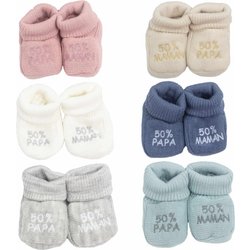Baby Strickschuhe Trois Kilos Sept 50% Papa 50% Maman (x6)