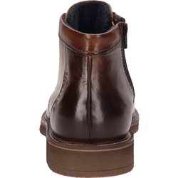 SchnĂĽrstiefeletten Bugatti cognac / dark brown