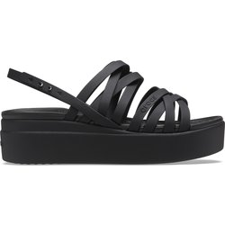 Keil-Sandalen für Damen Crocs Brooklyn Strappy Low Wdg