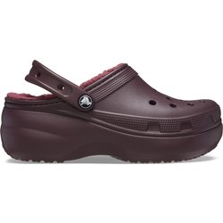Sabots mit gefütterter Plattform Damen Crocs Classic