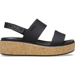 Keil-Sandalen für Damen Crocs Brooklyn Cork Low Wedge