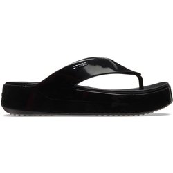 Wedges Sandalen für Damen Crocs Getaway Platform Patent Flip