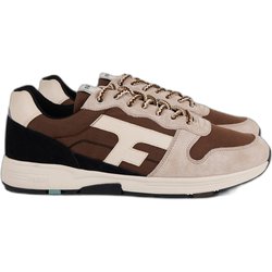 Wildleder-Stretchsneaker Faguo Olive