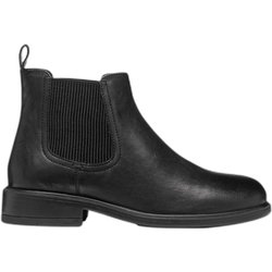 Weiche und glatte Lederstiefeletten für Frauen Geox Catria