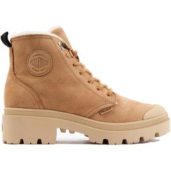 Damen Stiefeletten Palladium Pallabase Nubuck Zip Wl