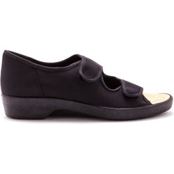 Extraweite dehnbare Damensandalen Pédiconfort