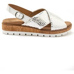 Ledersandalen für Frauen Pédiconfort