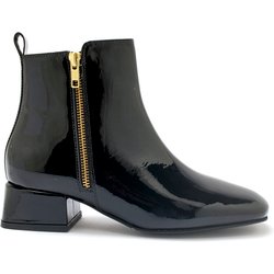 Lackleder-Stiefeletten für Damen Pédiconfort