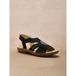 Damen elastische Ledersandalen Pédiconfort