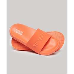 Damen Logo-Pantoletten Superdry Vegan Code