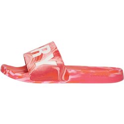 Marmorierte vegane Badesandalen für Mädchen Superdry