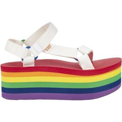 Damen Plateau-Sandalen Teva Universal Stripe