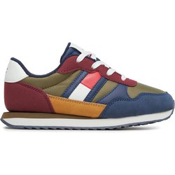 Sneakers Flag Low Cut Lace-Up Damen Tommy Hilfiger Flag