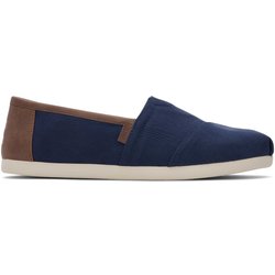 Espadrilles mit Lederdetails Toms Alpargata