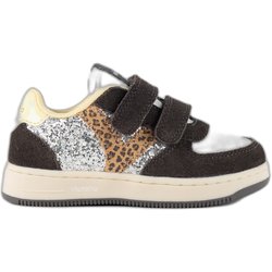 Glitzer- und Wildleder-Sneaker für Babys Victoria Tiempo Tiras