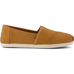 Espadrilles aus Leder Frau Toms Alpargata