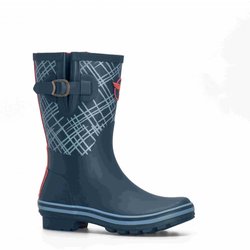Stiefel Damen Rouchette Kilt Wellies Short