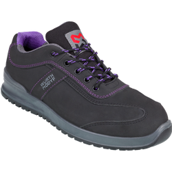 Sicherheitsschuhe Damen S3 SRC Carina schwarz lila