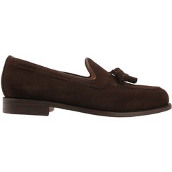 Berwick Slipper aus Veloursleder mit Quasten in 7,5