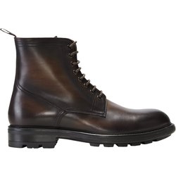 Magnanni Schnürboots aus Glattleder mit seitlichem Reißverschluss in 42,5