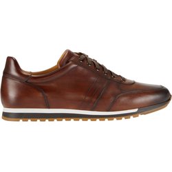 Magnanni Low Top Leder-Sneaker in Runner-Form in 39