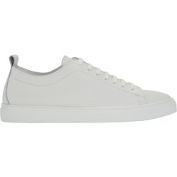 Hirmer Low Top-Sneaker aus genarbtem Leder in 39