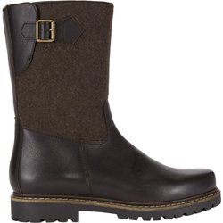 Dirndl+bua Maronibrater-Stiefel mit Filz-Besatz und Lammfell-Futter in 11