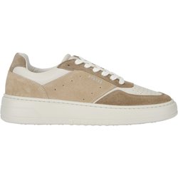 Copenhagen Teilperforierter Sneaker mit Plateausohle und Veloursleder-Overlays in 41