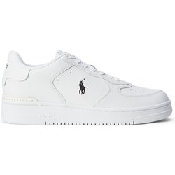 Polo Ralph Lauren Weißer Leder-Sneaker Masters Court in 7
