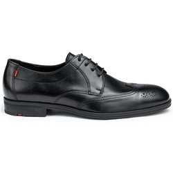 Lloyd Derby-Schnürschuhe Farley mit Lochung und elastischer Sohle in 7,5