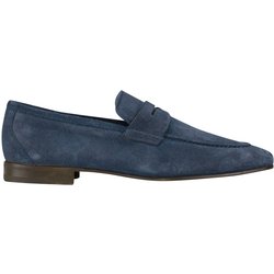 Berwick Penny Loafer aus Kalbsveloursleder mit flachem Absatz in 39