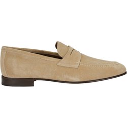 Berwick Penny Loafer aus Kalbsveloursleder mit flachem Absatz in 41