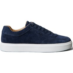 Calvin Klein Low Top Sneaker aus Veloursleder mit Label-Gravur in 41