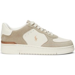 Polo Ralph Lauren Sneaker aus einem Leder-Mix mit Kontrast-Details in 7