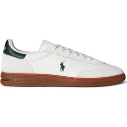 Polo Ralph Lauren Runner-Sneaker aus Leder mit Poloreiter-Aufnäher in 7